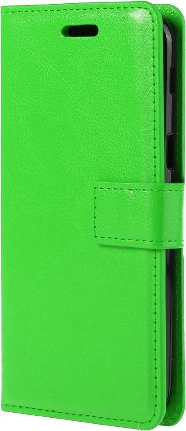 Samsung Galaxy A5 2017 Hoesje Bookcase Cover met Kaarthouder - Groen