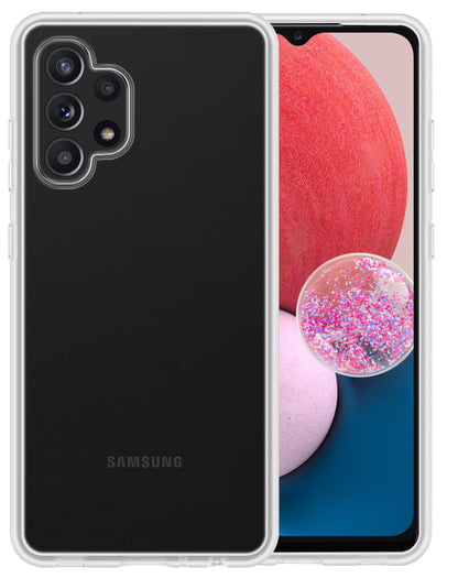 Samsung A13 4G Hoesje Siliconen Backcover Lichtgewicht - Transparant
