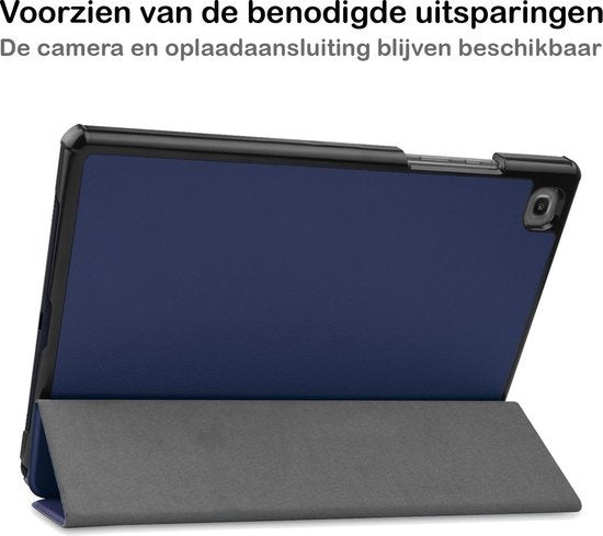 Samsung Galaxy Tab A7 Hoesje Book Case - Donkerblauw