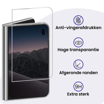 iPhone Duo Screenprotector Gehard Glas met Installatieframe
