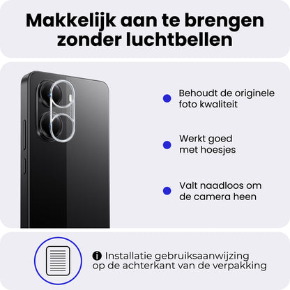 Xiaomi Poco X7 Pro Camera Screenprotector Gehard Glas