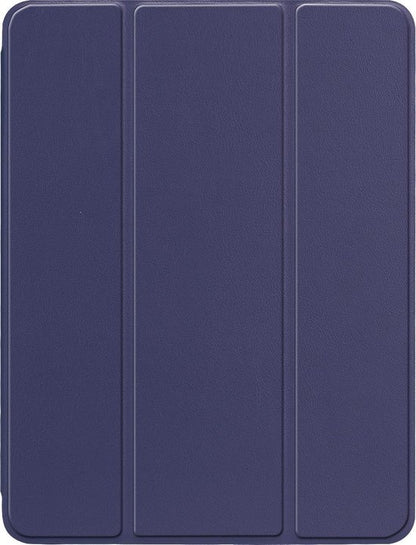 iPad 2018 Trifold Bookcase Hoes - Donkerblauw
