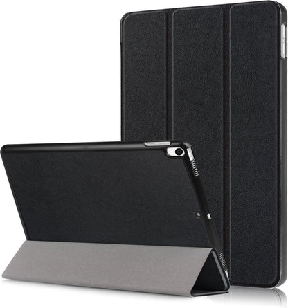 iPad Pro 10.5 (2017) Trifold Bookcase Hoes - Zwart