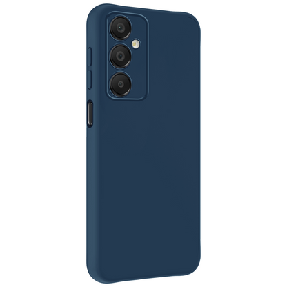 Samsung A16 Hoesje Siliconen Backcover Lichtgewicht - Donkerblauw