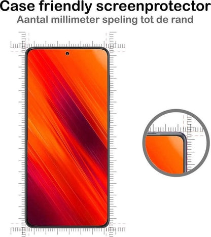 Poco X3 Screenprotector Gehard Glas - Anti-kras