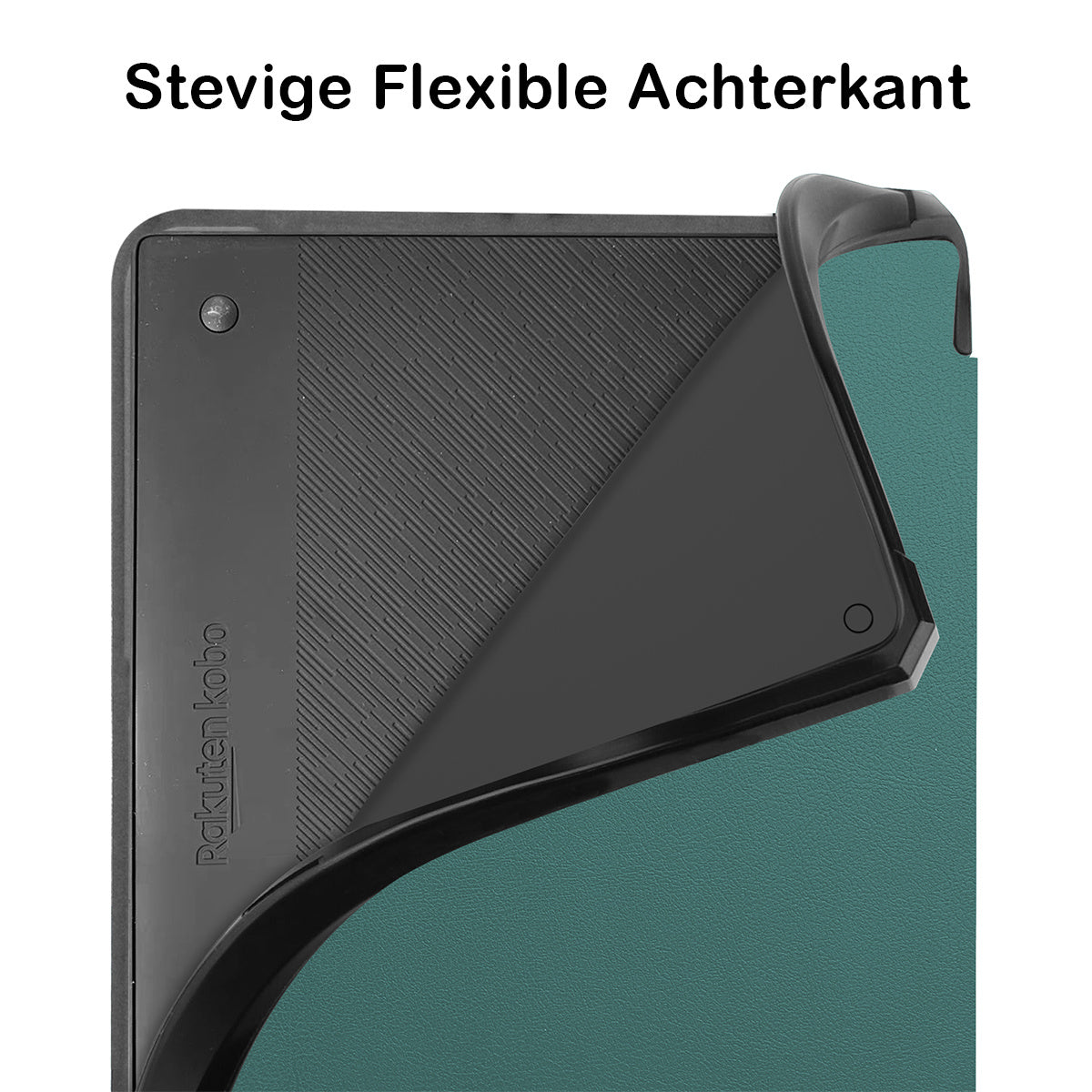 Kobo Elipsa 2E Trifold Hoesje - Donkergroen