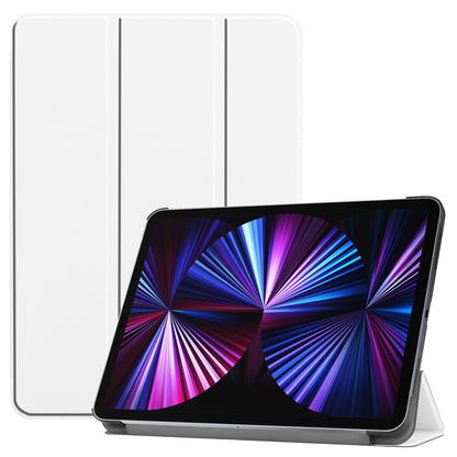 iPad Pro 2021 (11 inch) Trifold Bookcase Hoes - Wit