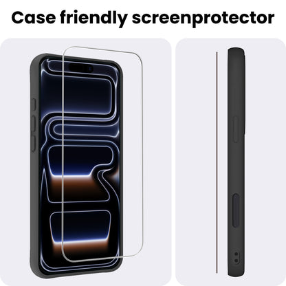 iPhone 17 Pro Screenprotector Gehard Glas - Volledige dekking