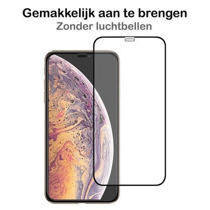 iPhone 11 Screenprotector Full Cover Tempered Glass