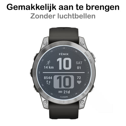 Garmin Fenix 7X Screenprotector Gehard Glas - Anti-kras