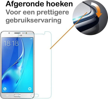 Samsung J5 2016 Screenprotector Gehard Glas - Anti-kras