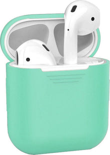 AirPods 1 Hoesje Siliconen Krasbestendig - Turquoise