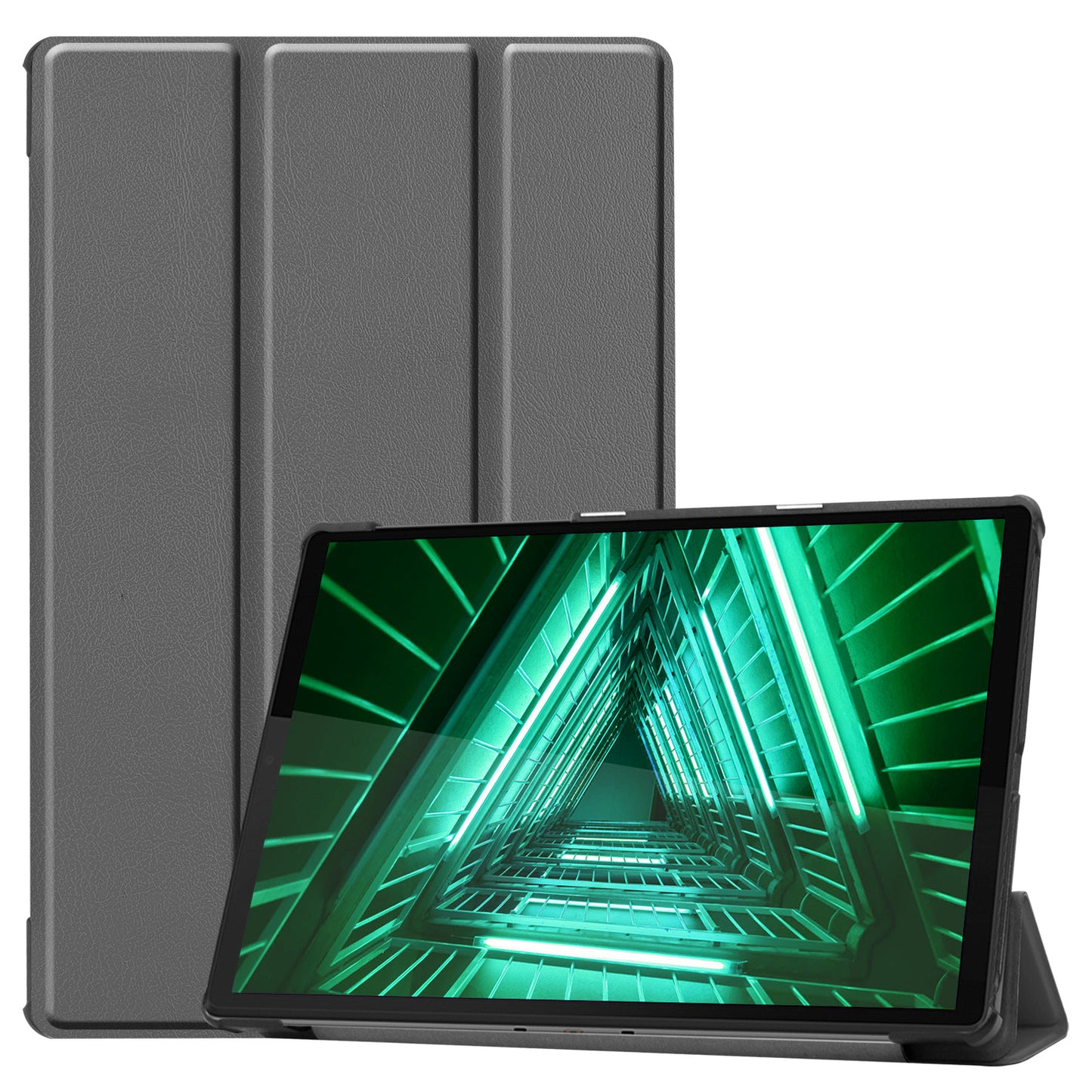 Lenovo Tab M10 FHD Plus 2nd Gen Hoesje Book Case - Grijs