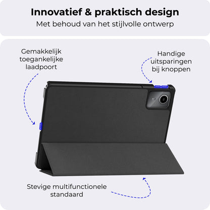 Lenovo Tab M11 Hoesje Book Case - Zwart