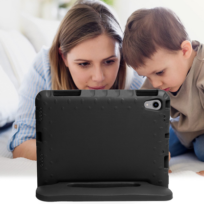 iPad Mini 7 Kinderhoes Shockabsorberend Foam - Zwart