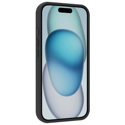 iPhone 15 Pro Max Hoesje Geschikt voor Magsafe Backcover Shockproof - Zwart