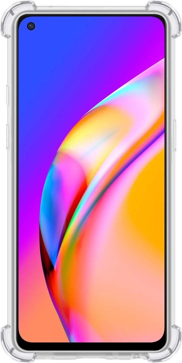 OPPO A94 Hoesje Shock Proof Siliconen - Transparant