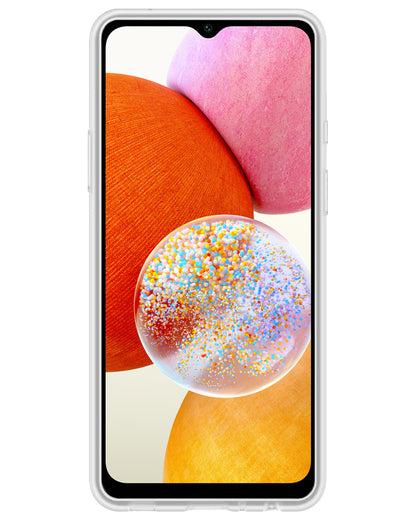 Samsung A14 Hoesje Siliconen Backcover Lichtgewicht - Transparant