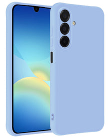 Samsung A26 Hoesje Siliconen Backcover Lichtgewicht - Lichtblauw