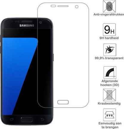 Samsung Galaxy S7 Screenprotector Tempered Glass