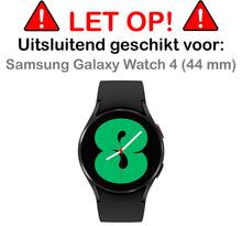 Samsung Galaxy Watch 4 44 mm Screenprotector Gehard Glas - Anti-kras