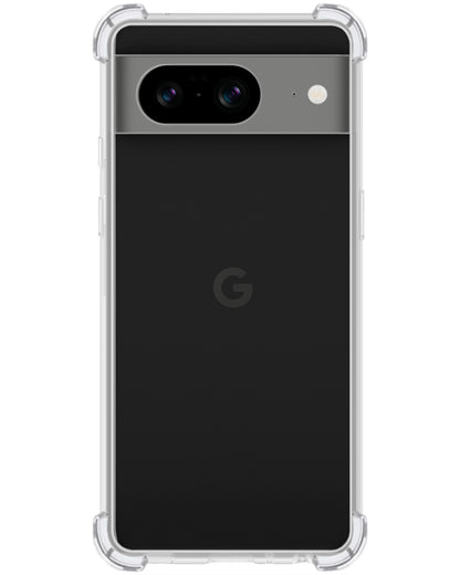 Google Pixel 8 Hoesje Shockproof Backcover Siliconen - Transparant