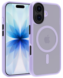 iPhone 17 Hoesje Geschikt voor Magsafe Backcover Shockproof - Lila