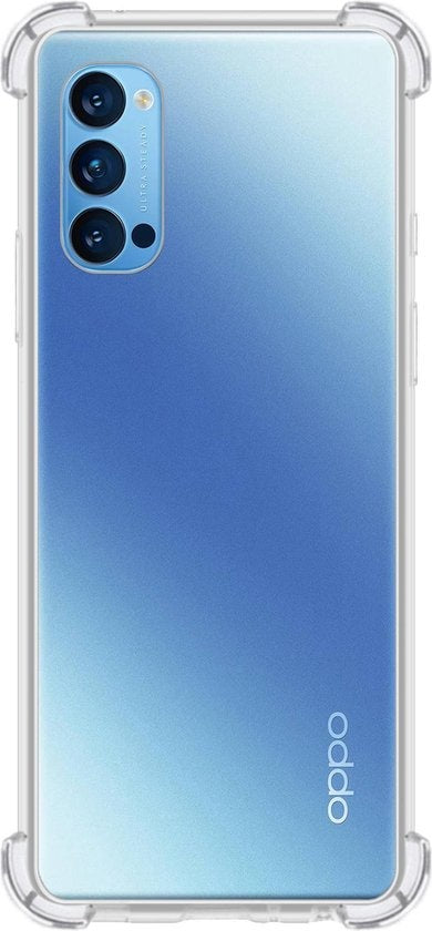 OPPO Reno 4 Pro 5G Hoesje Shockproof Backcover Siliconen - Transparant