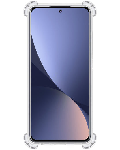 Xiaomi 12 Pro Hoesje Shockproof Backcover Siliconen - Transparant