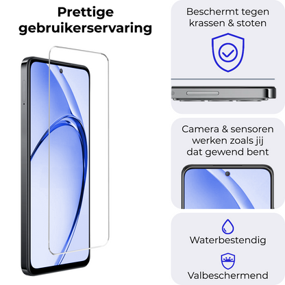 OPPO A80 Screenprotector Gehard Glas - Anti-kras