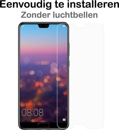 Huawei P20 Screenprotector Gehard Glas - Anti-kras