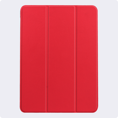 iPad Air 2024 (11 inch) Hoesje Book Case Met Apple Pencil Uitsparing - Rood