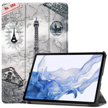 Samsung Galaxy Tab S8 Ultra Trifold Bookcase Hoes - Eiffeltoren