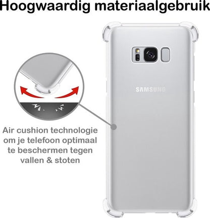 Samsung S8 Hoesje Shock Proof Siliconen - Transparant