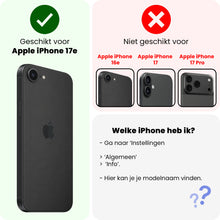 iPhone 17e Hoesje Geschikt voor Magsafe Backcover Shockproof - Lichtblauw