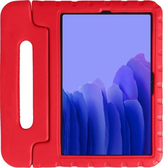 Samsung Galaxy Tab A7 Hoesje Kids Cover Bumper - Rood