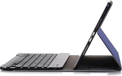 iPad 10.2 2019 Toetsenbord Hoes met Uitneembaar toetsenbord - Donkerblauw