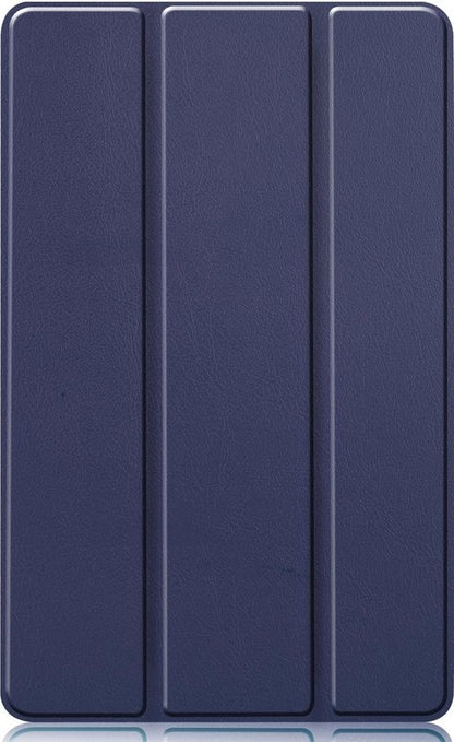 Samsung Galaxy Tab S6 Lite Trifold Bookcase Hoes - Donkerblauw