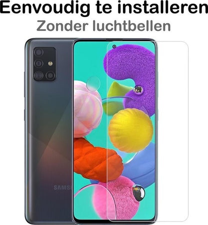 Samsung A51 Screenprotector Gehard Glas - Anti-kras