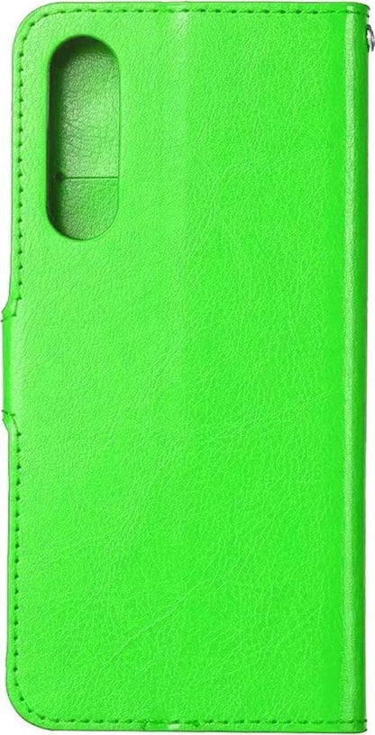 Samsung Galaxy A50 Hoesje Book Case Kunstleer - Groen