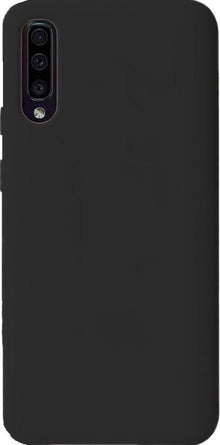Samsung Galaxy A50 Hoesje Siliconen Backcover Lichtgewicht - Zwart