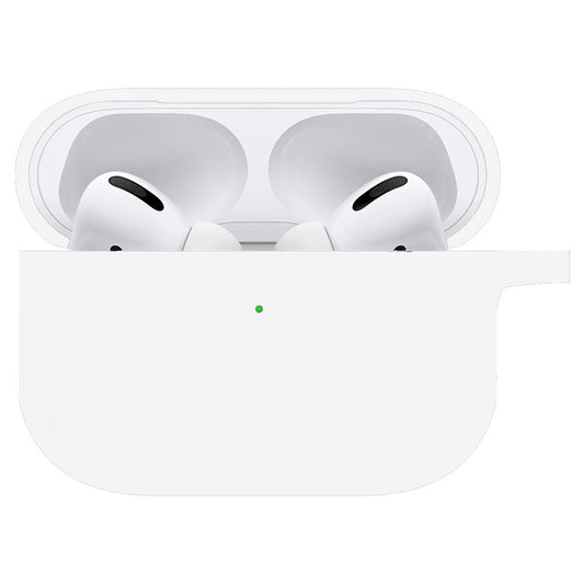 AirPods Pro 2 Hoesje Siliconen met Clip - Wit