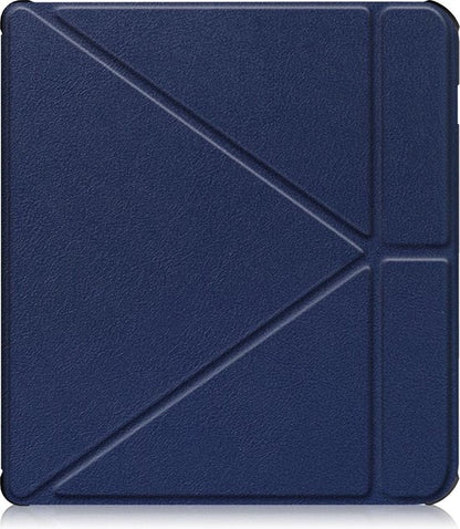 Kobo Libra H2O Trifold Bookcase Hoes - Donkerblauw