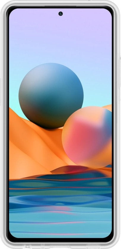 Xiaomi Redmi Note 10 Pro Hoesje Siliconen Backcover Lichtgewicht - Transparant