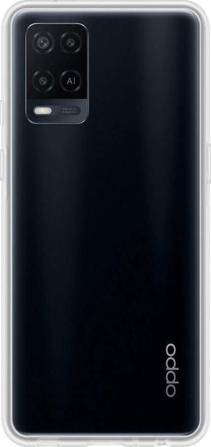 OPPO A54 Hoesje Siliconen Backcover Lichtgewicht - Transparant