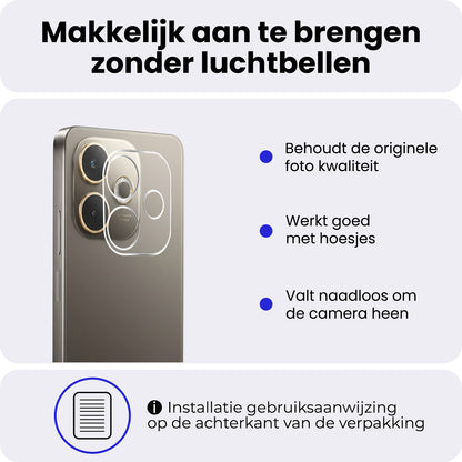 OPPO A5 Pro Camera Screenprotector Gehard Glas