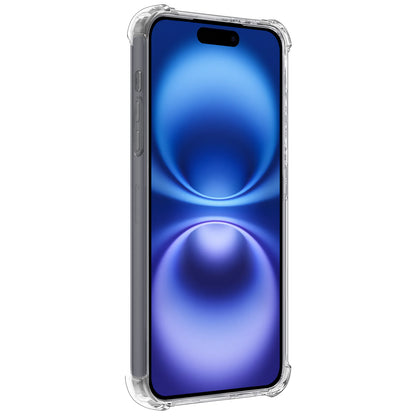 iPhone 16 Hoesje Shockproof Backcover Siliconen - Transparant