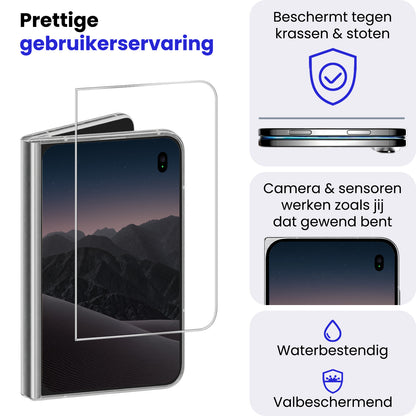 iPhone Duo Screenprotector Gehard Glas - Volledige dekking