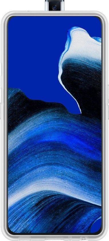 OPPO Reno 2 Hoesje Siliconen Backcover Lichtgewicht - Transparant