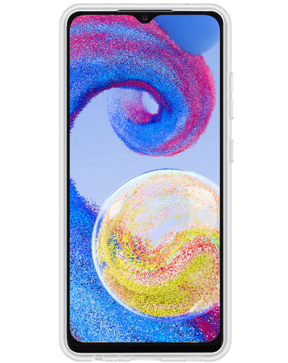 Samsung A04s Hoesje Siliconen Backcover Lichtgewicht - Transparant